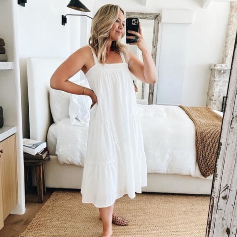 Carly Jean Los Angeles Brooklyn Dress, White